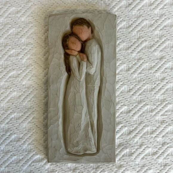 Willow Tree Wall Hanging Plaque Father and Daughter Susan Lordi Demdaco 2001 - Picture 4 of 6